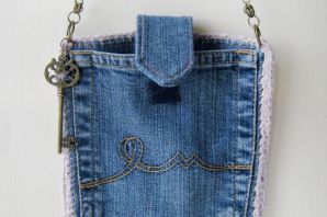 Маленькая джинсовая сумочка