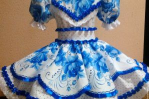 Платье для русского народного танца