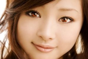 Японский макияж глаз
