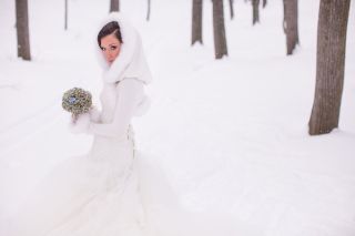 Невеста в снегу