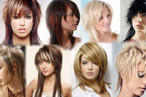 Современные женские стрижки на средние волосы