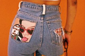 Модные нашивки на джинсы
