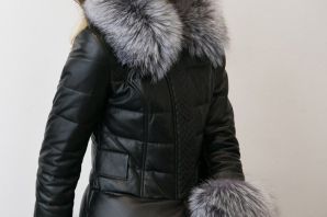 Куртки женские зимние кожа с мехом
