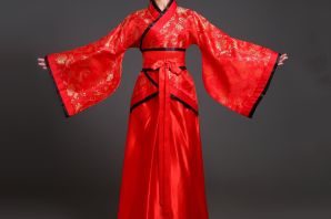 Китайское женское платье