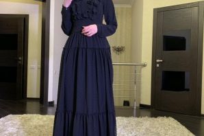 Чеченские современные платья