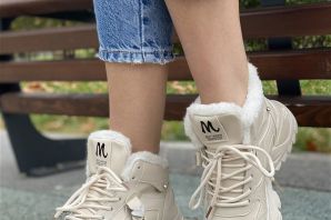 Стильные кроссовки на зиму