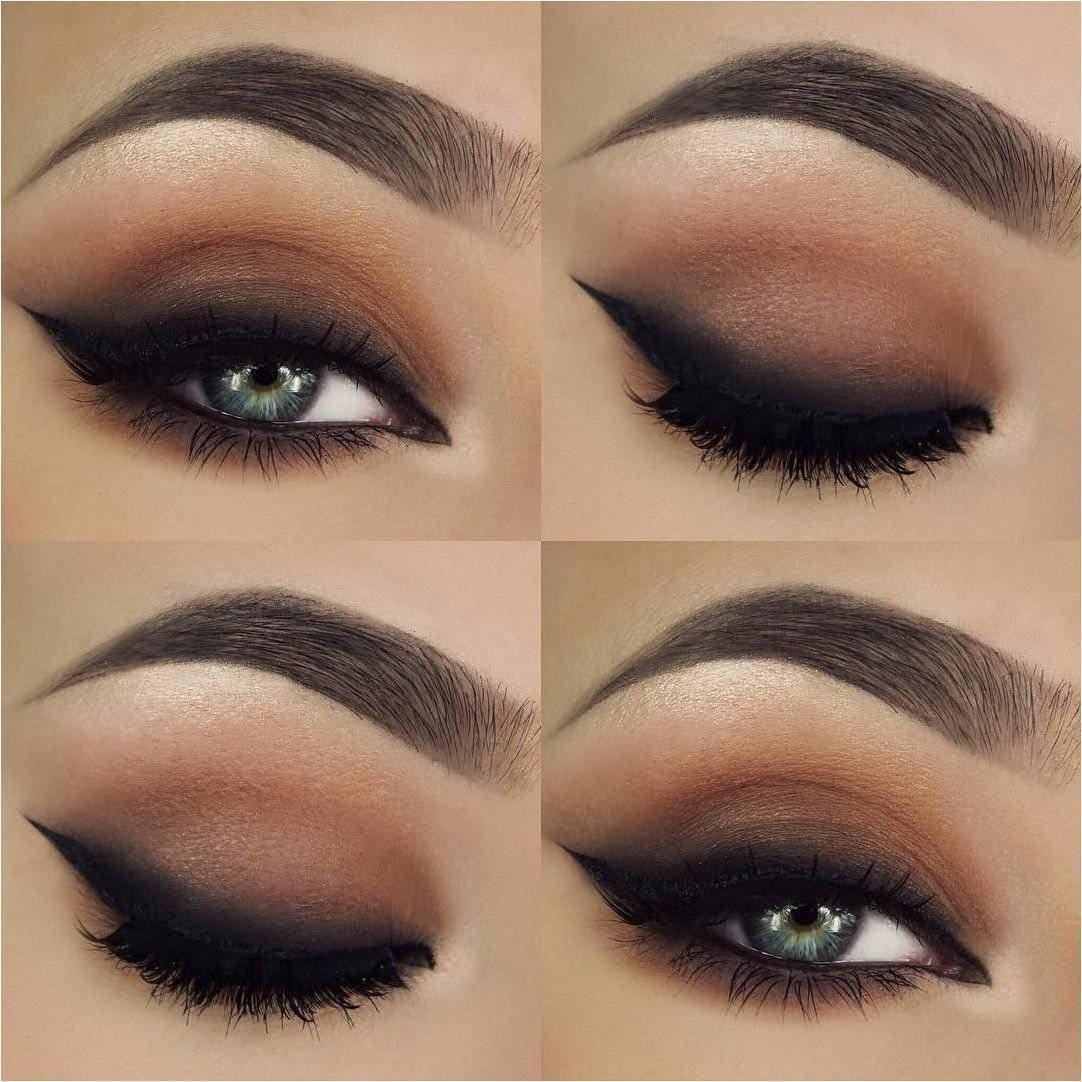 Макияж Смоки айс тенями