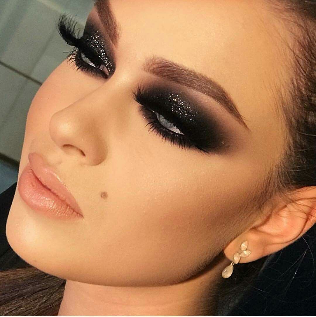 Макияж бронзовый Смоки