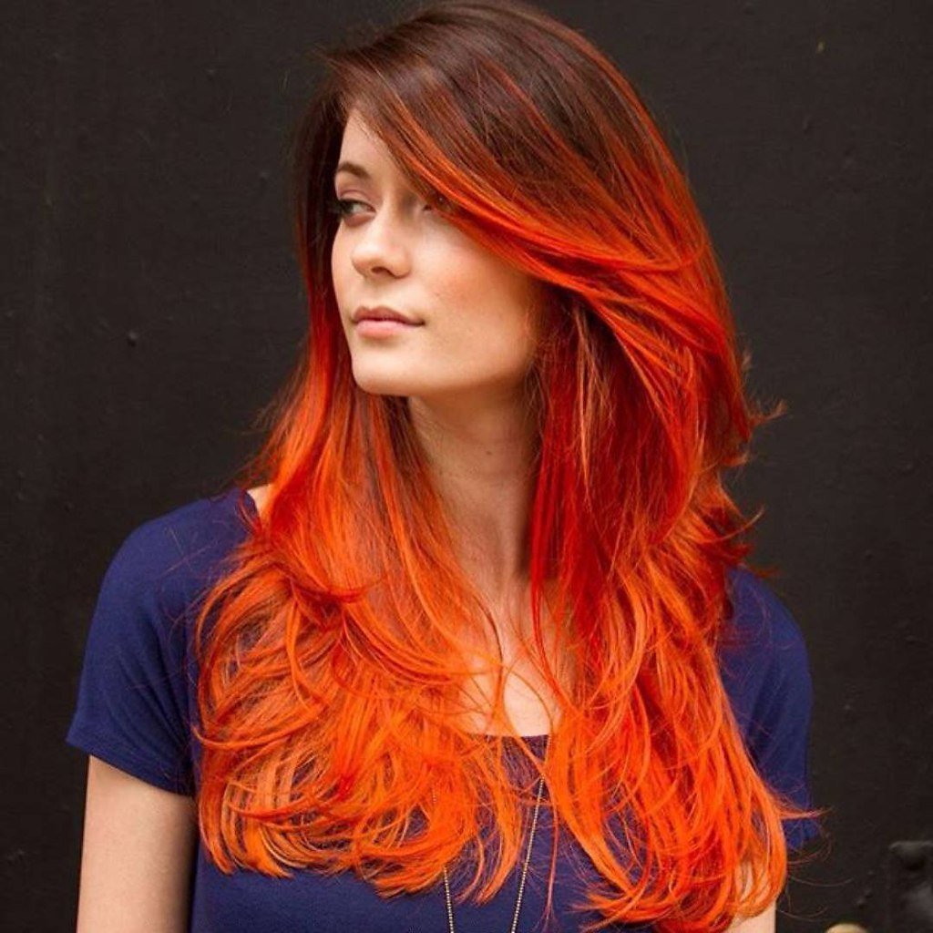 Омбре рыжий