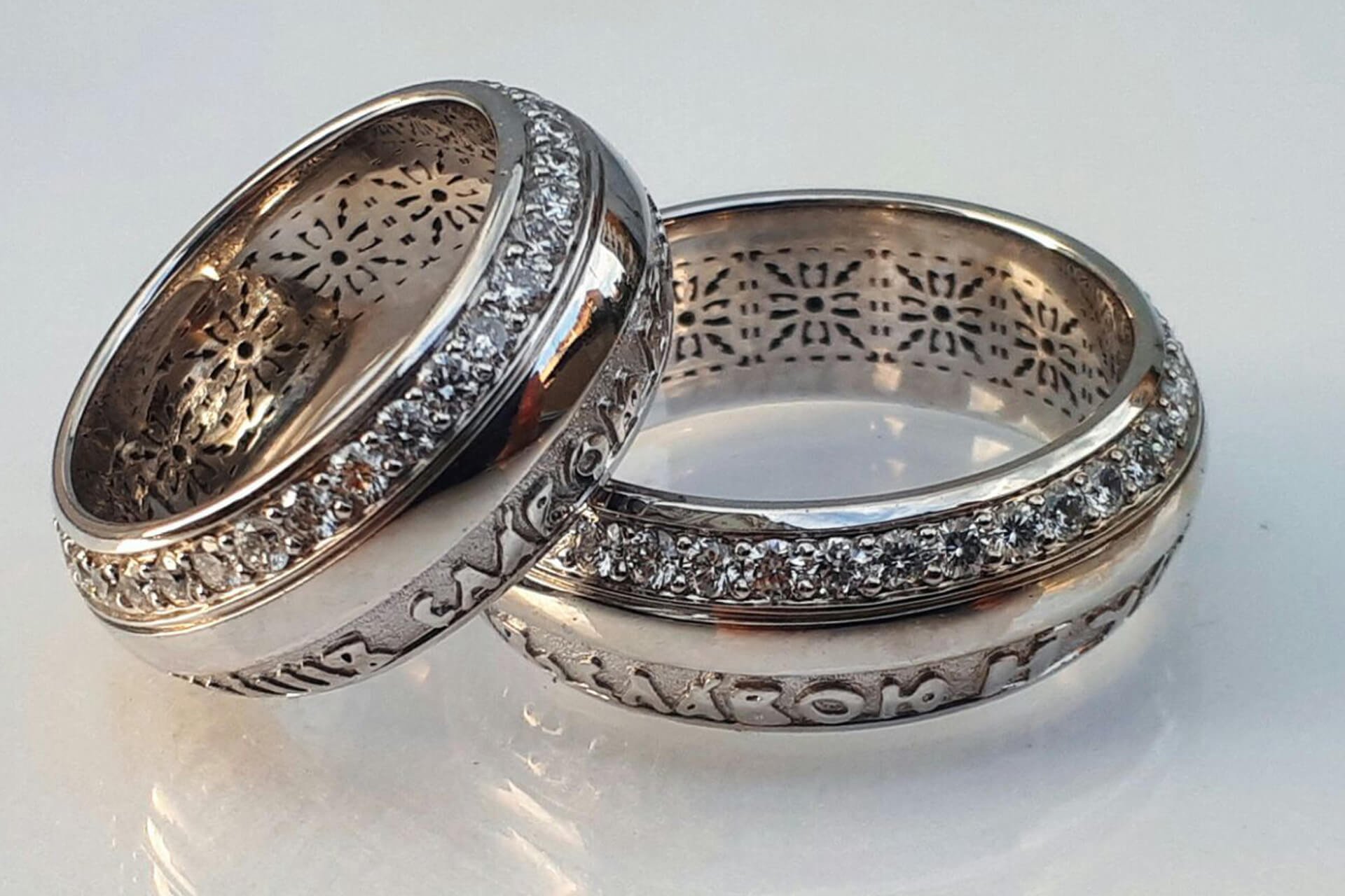 Кольца венчальные православные