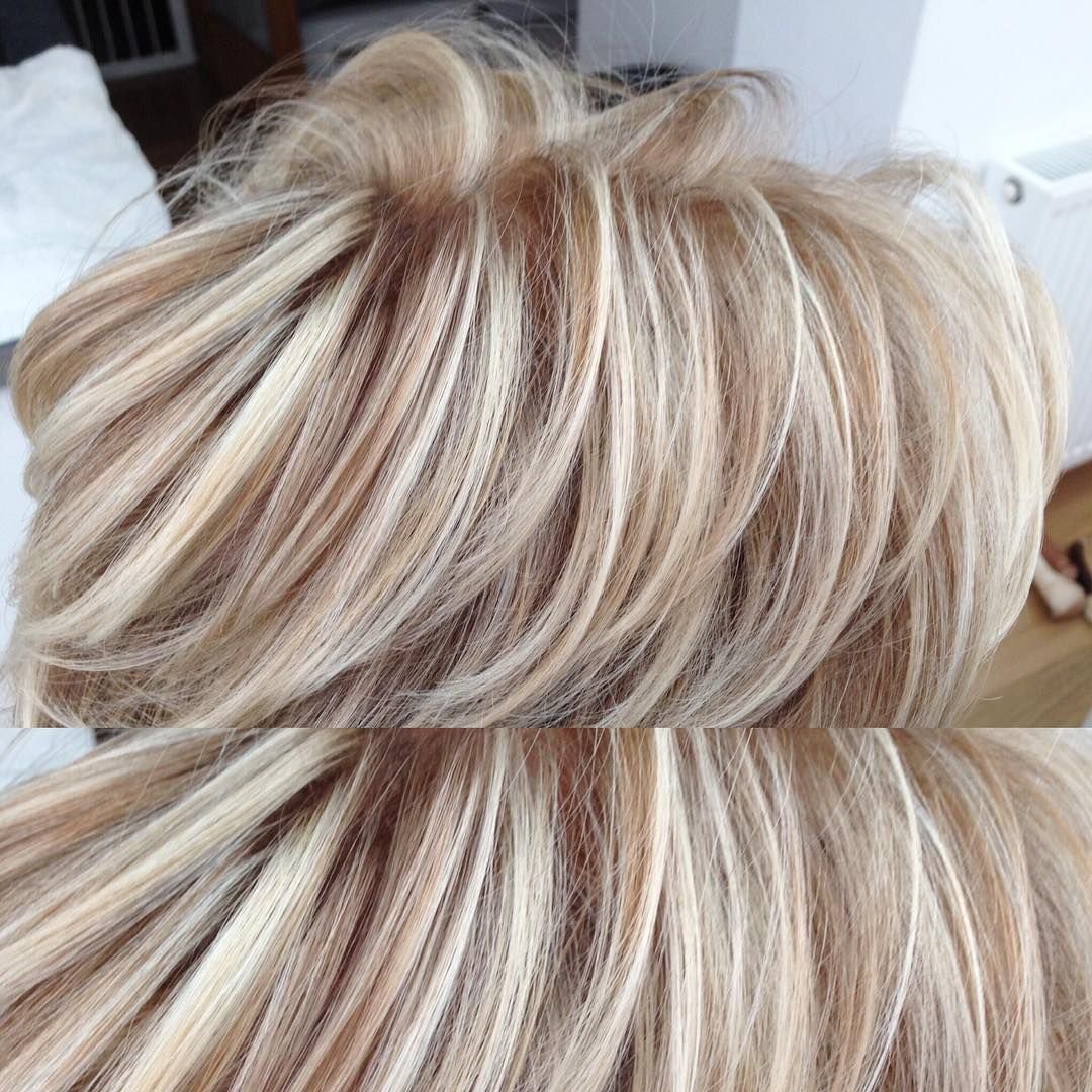 Мелирование на короткие волосы блонд