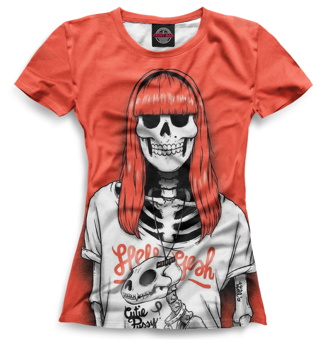 Футболка грудная клетка