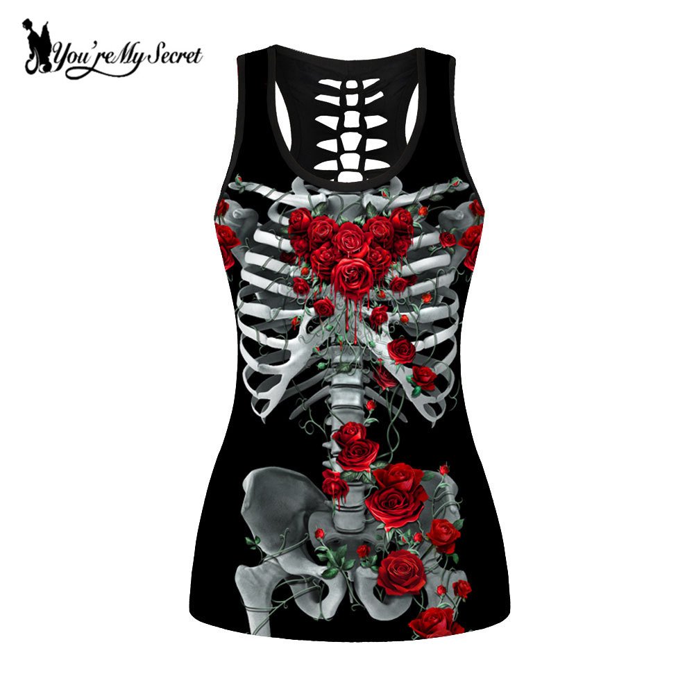 Футболка с руками скелета