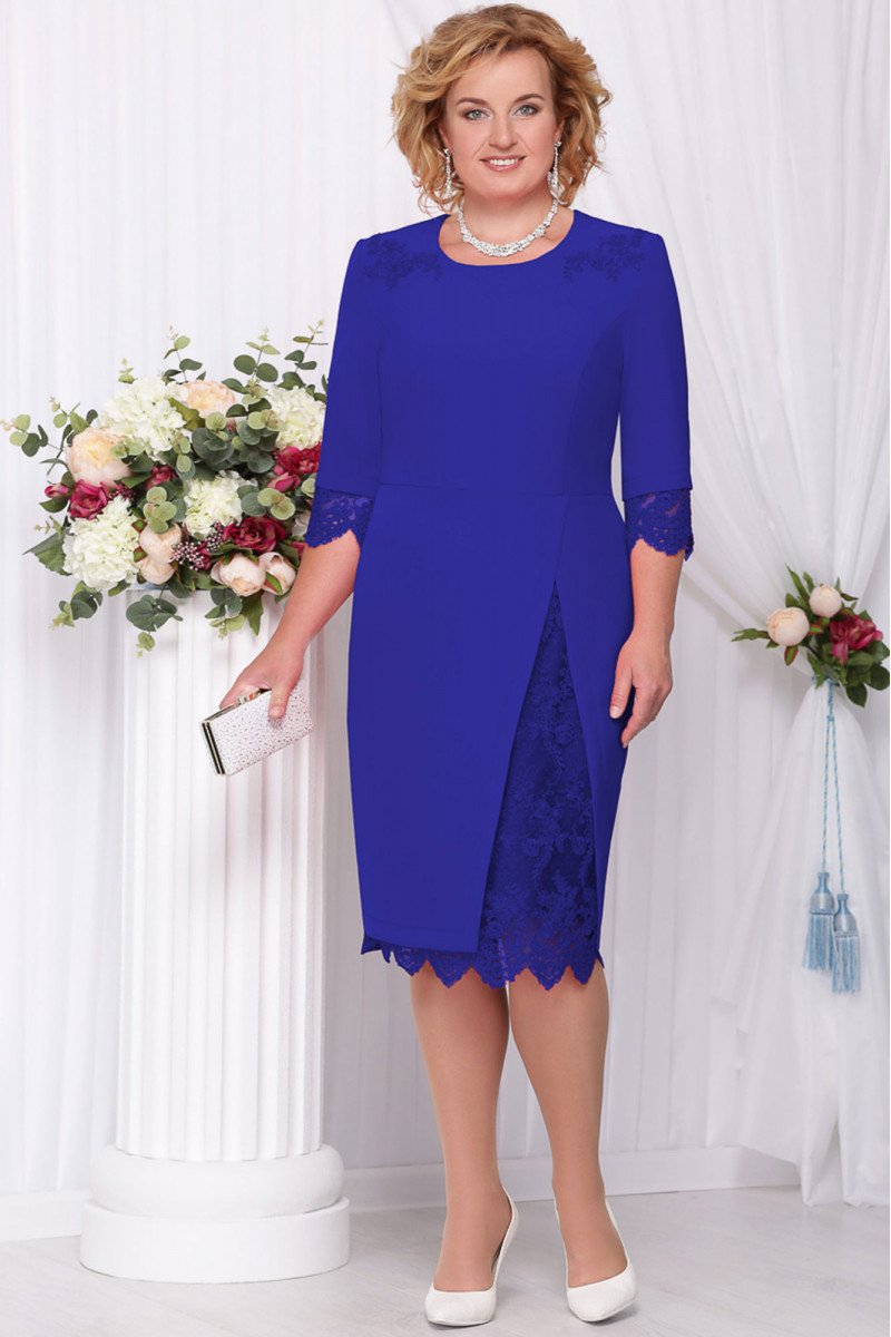 Нарядные платья для полных женщин