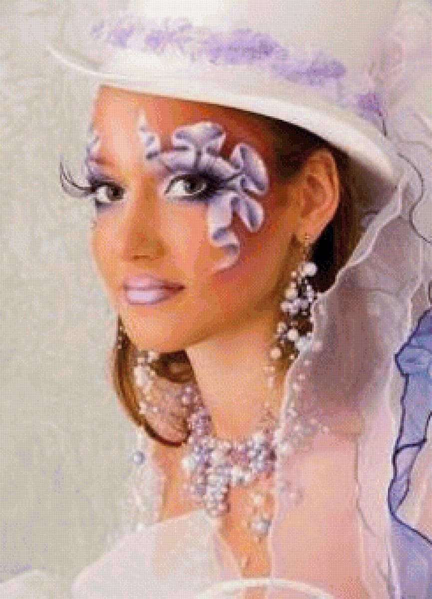Свадебный арт макияж