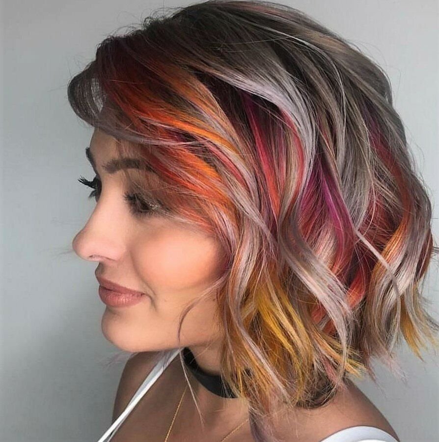 Колорирование на удлиненное каре