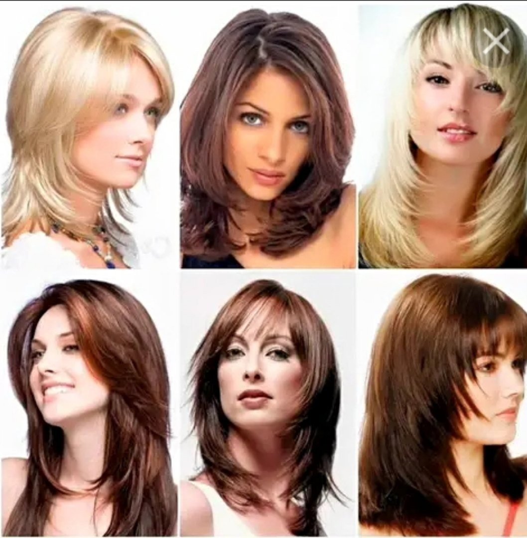 Трехступенчатый Каскад стрижка