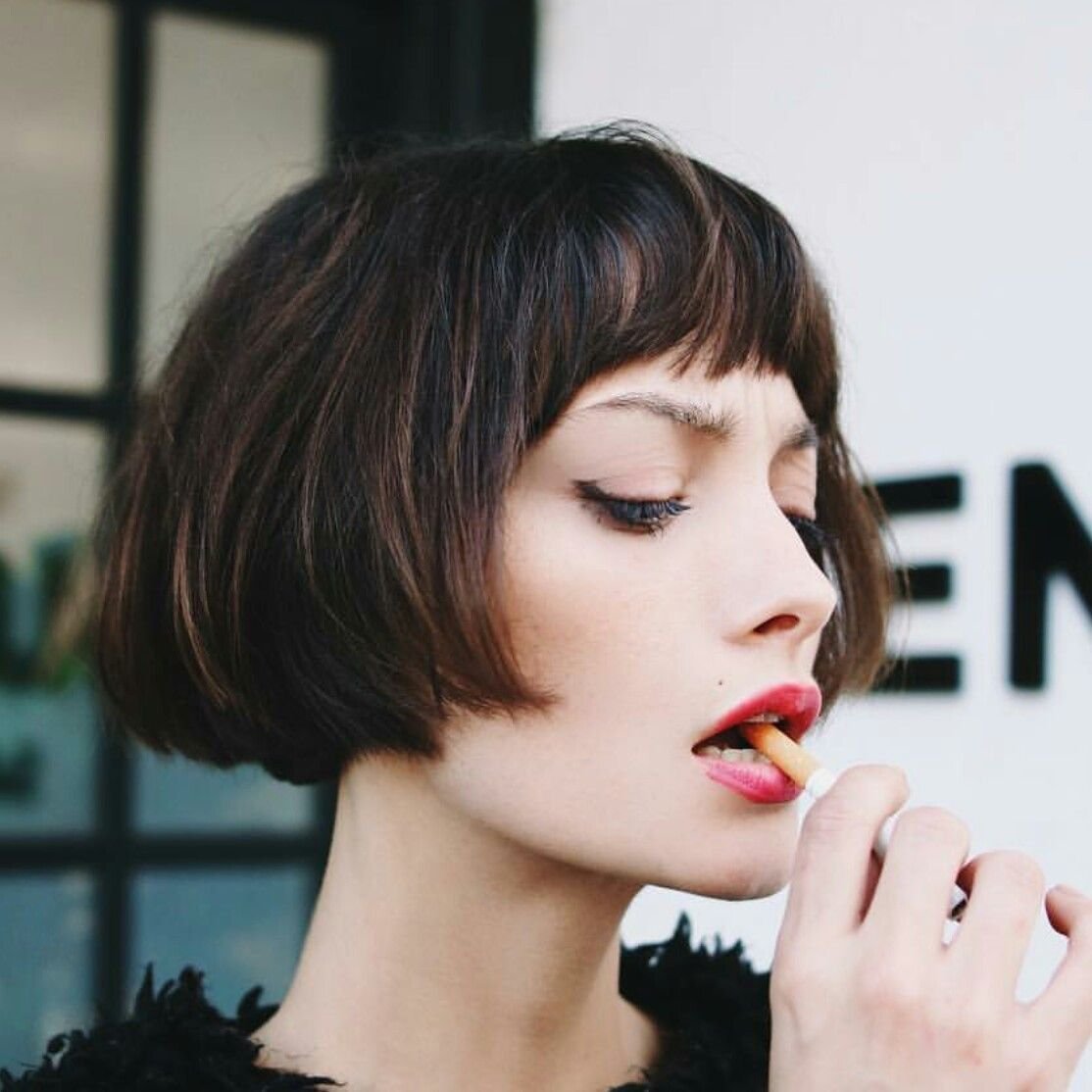 Французская стрижка – Блант Боб