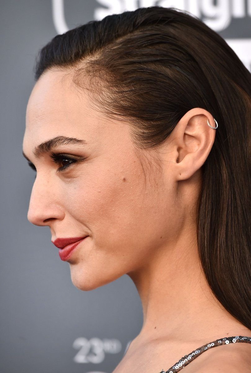 Роузи Хантингтон-Уайтли профиль лица