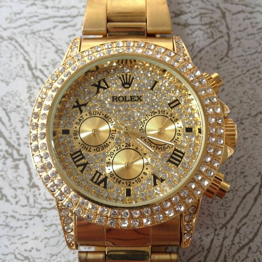 Часы ролекс Бриллиантовые