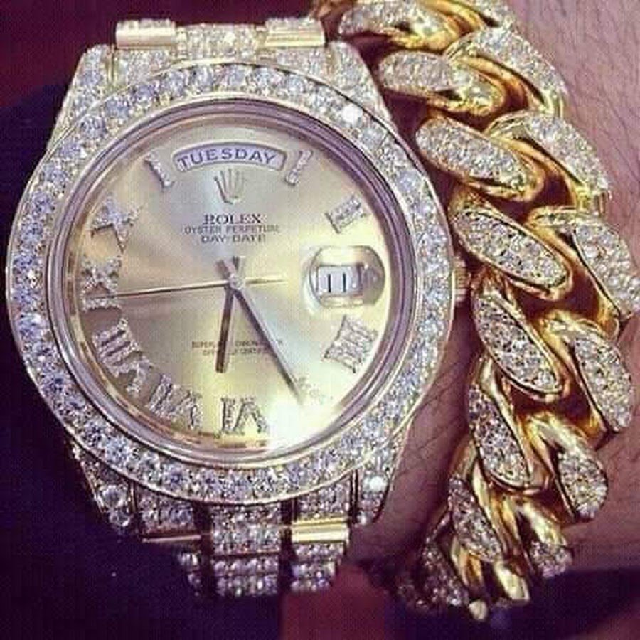 Часы ролекс Бриллиантовые