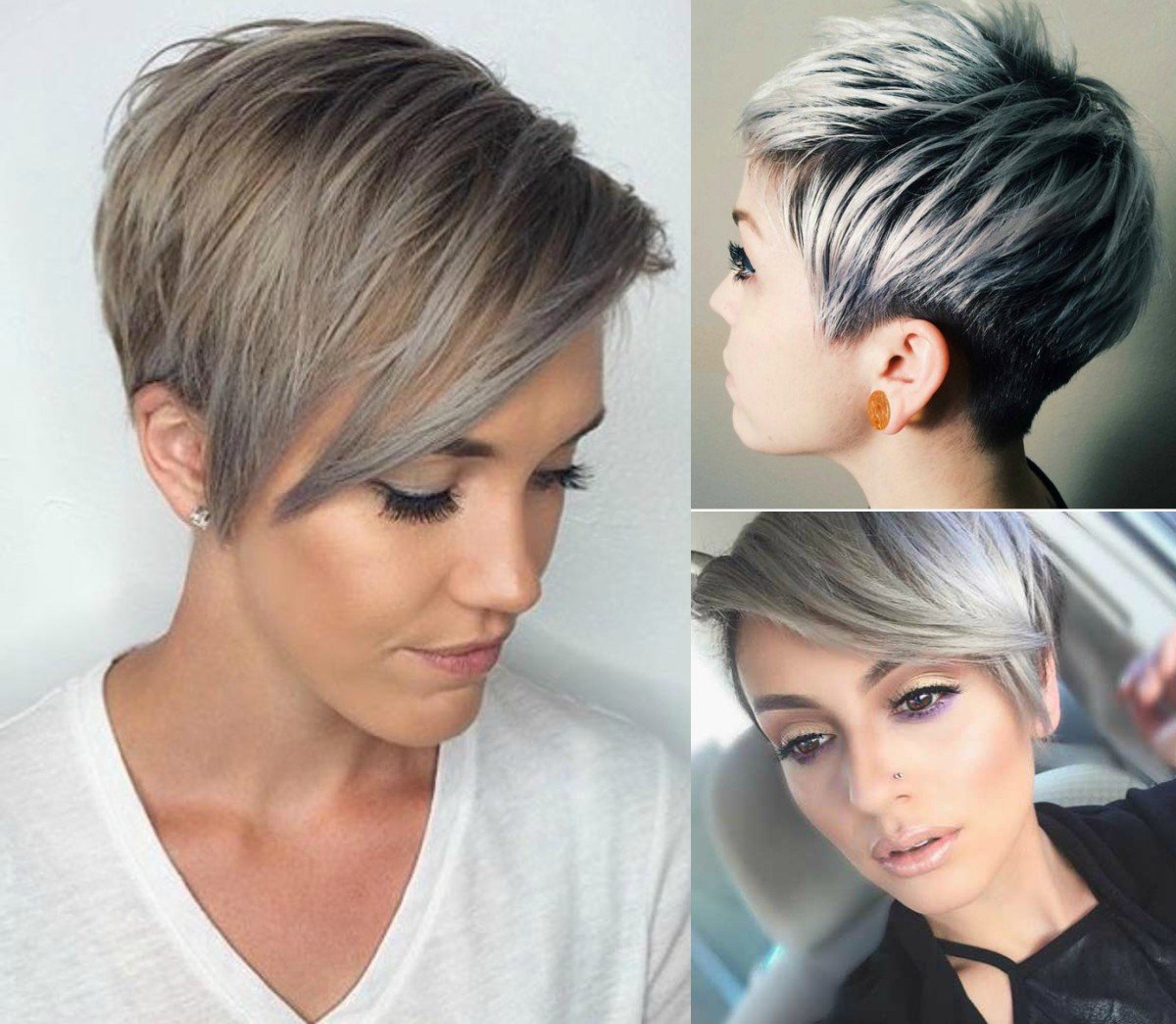 Стрижка длинная челка короткий затылок