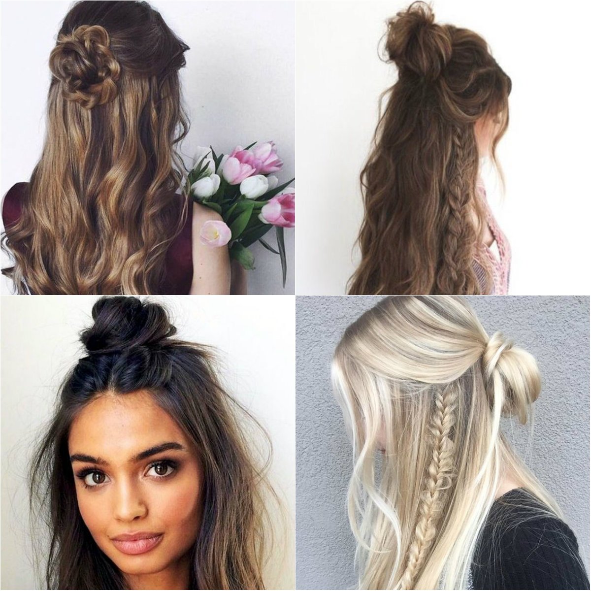 Прическа н адлиныне волосы