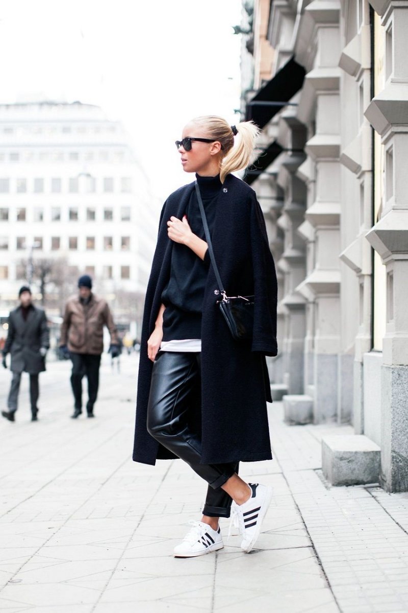 Черный спортивный стиль