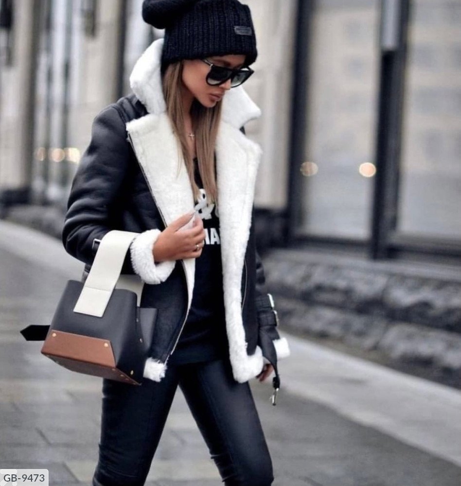 Луки с дубленкой Авиатор