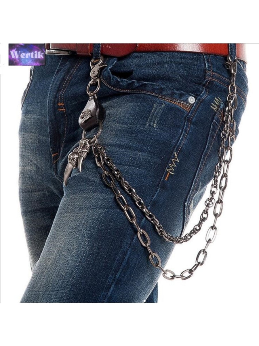 Цепочка на джинсы мужские