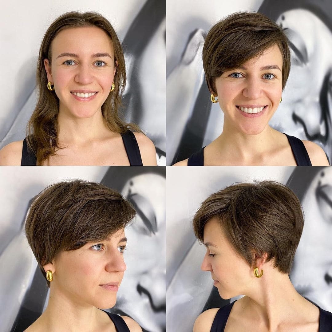 Стрижки для короткой шеи