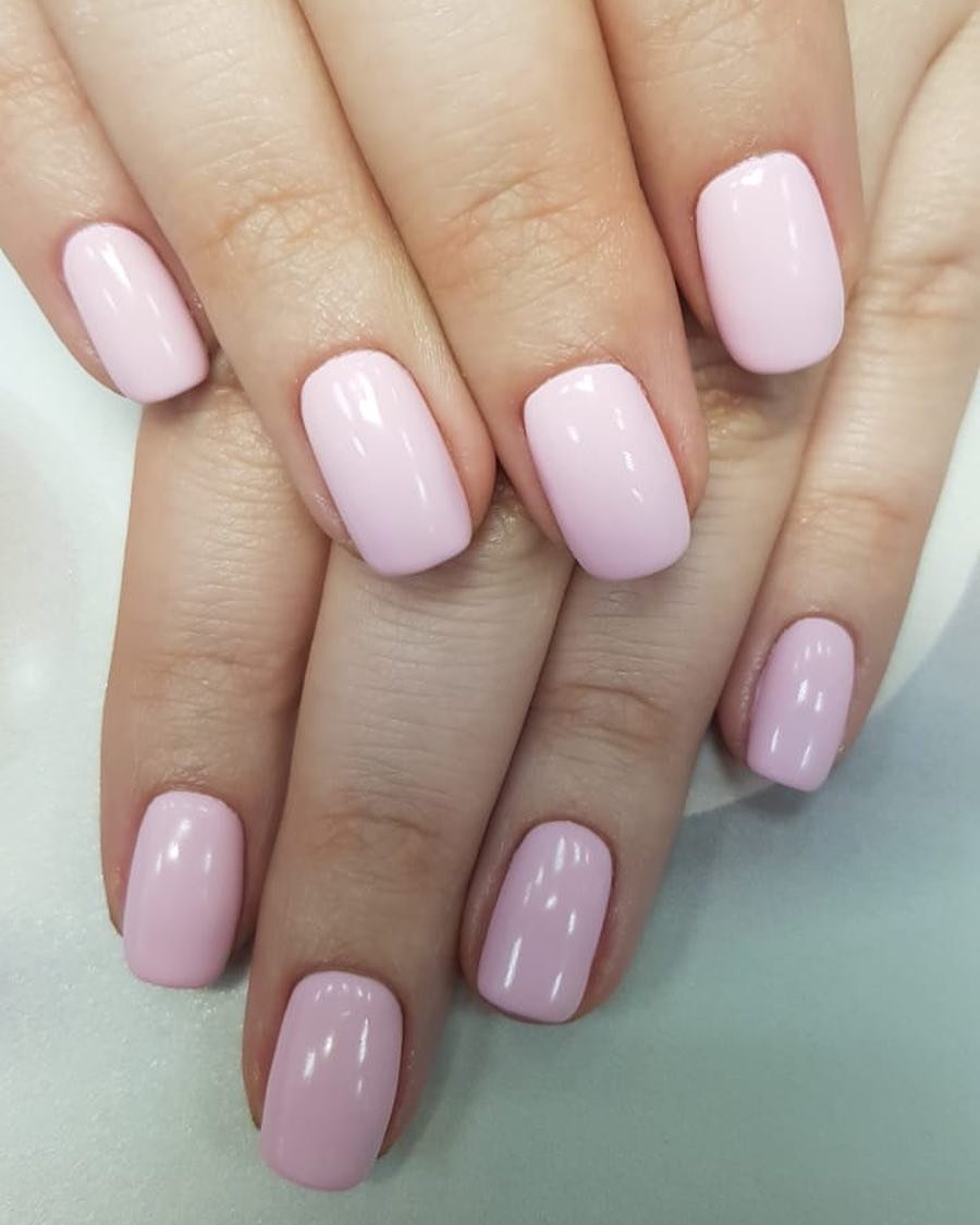 Маникюр шеллак