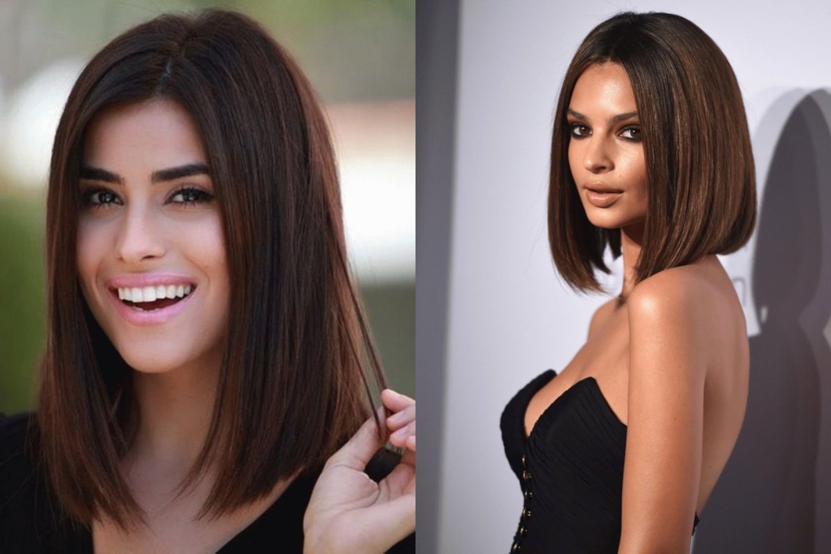 Стрижка каре на удлинение без челки