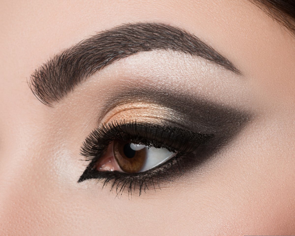 Коричневые тени для зеленых глаз