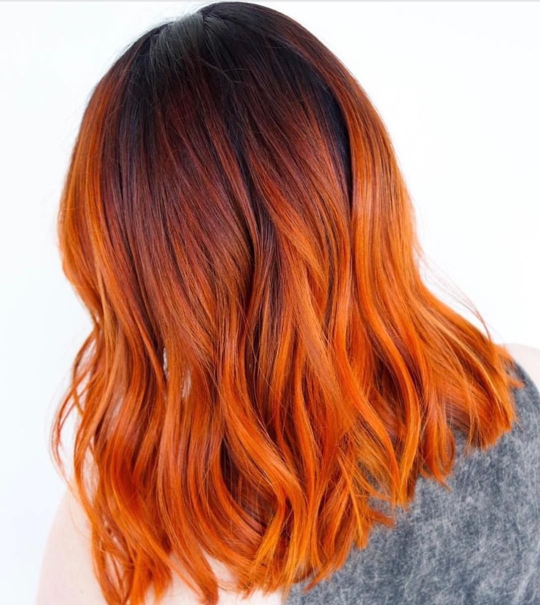 Русые волосы с красным оттенком