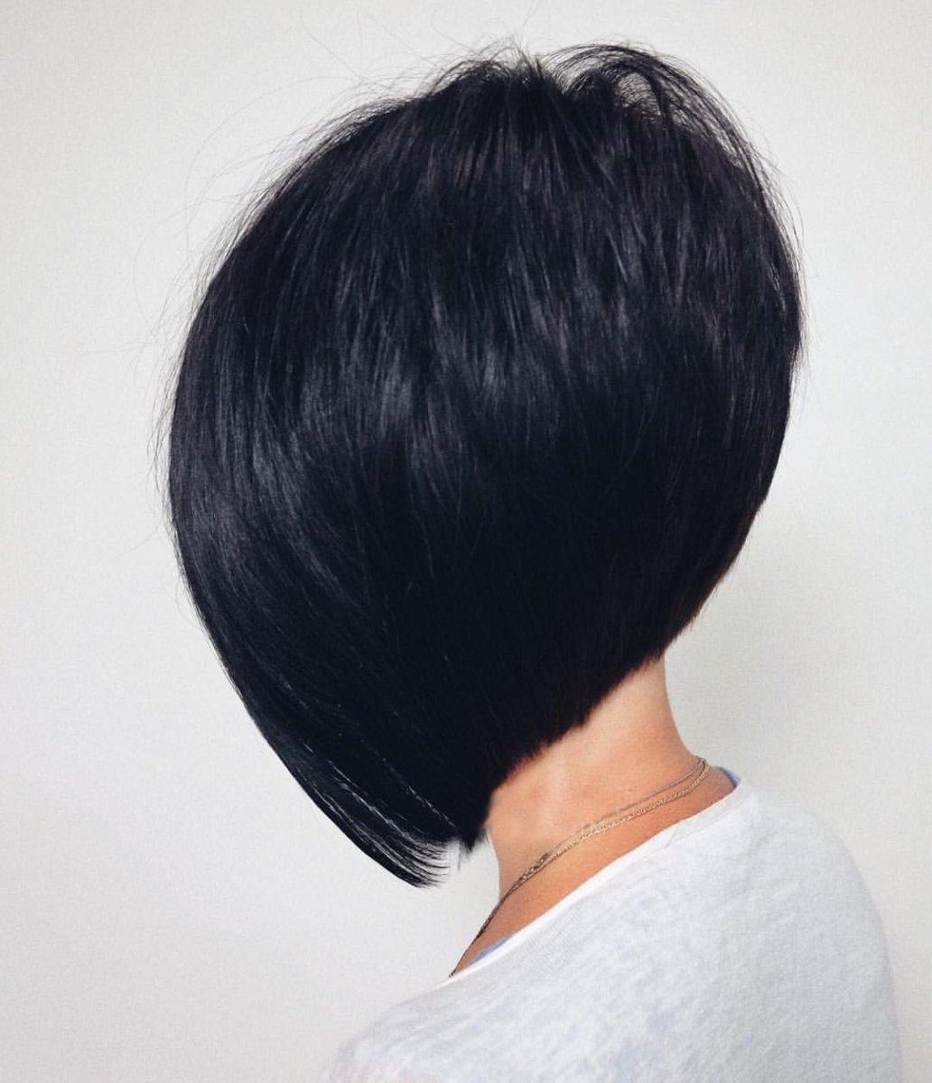 Стрижка каре Боб затылок