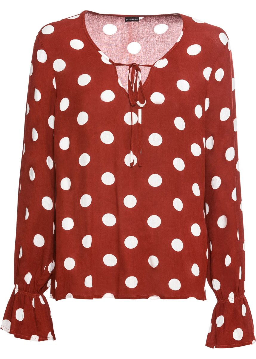 Блузка с рюшами Topshop