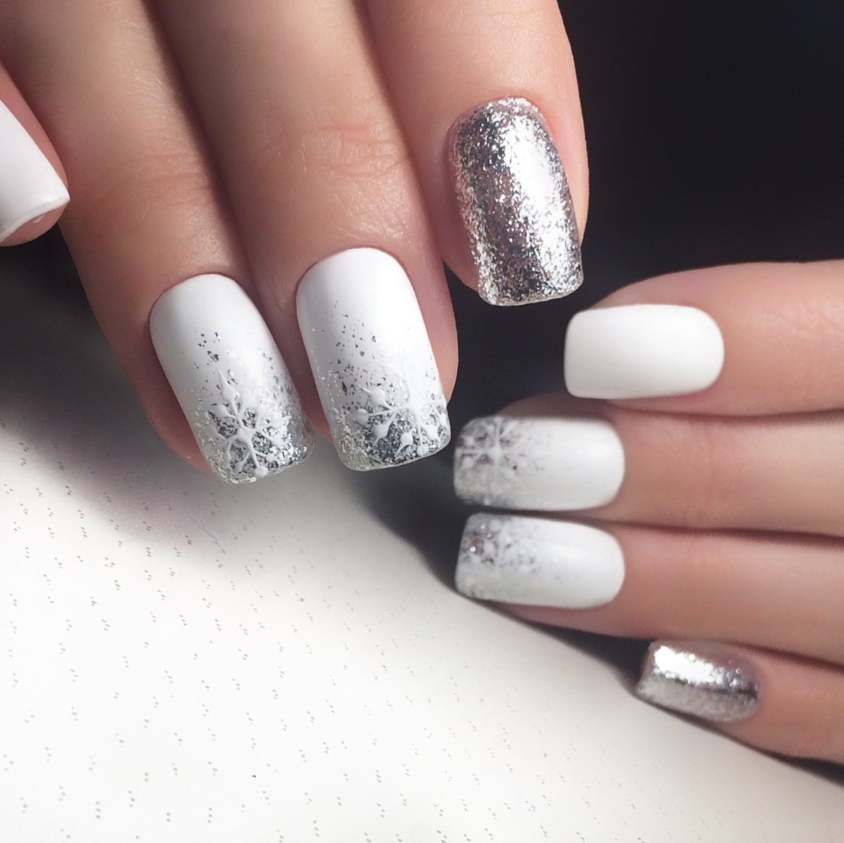 Маникюр на свадьбу