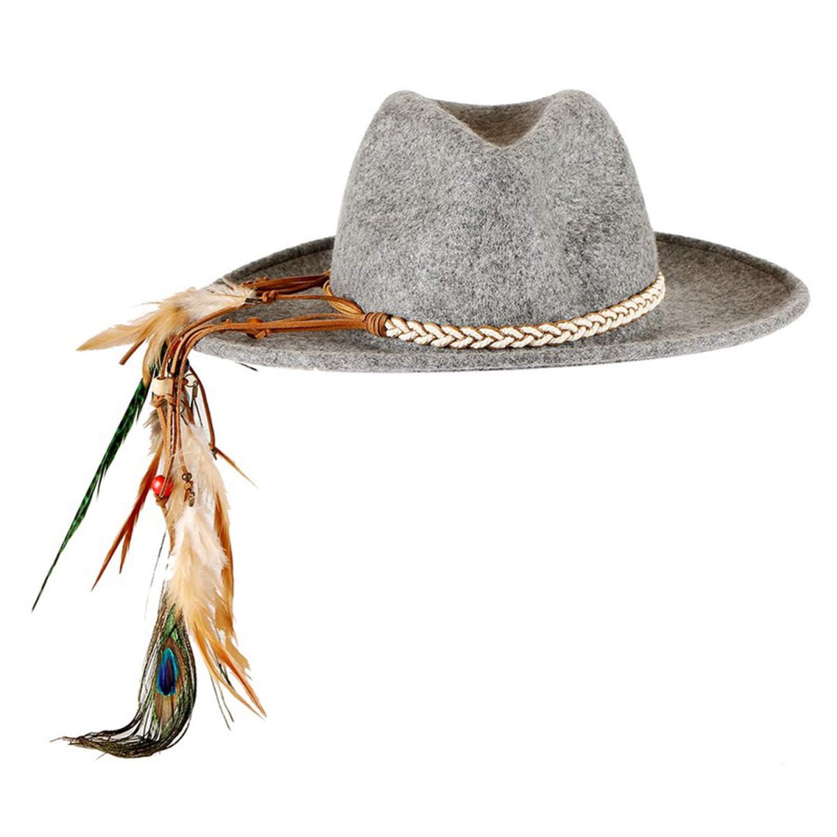 мужская шляпа с пером