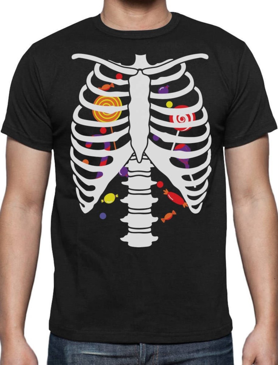 Футболка грудная клетка