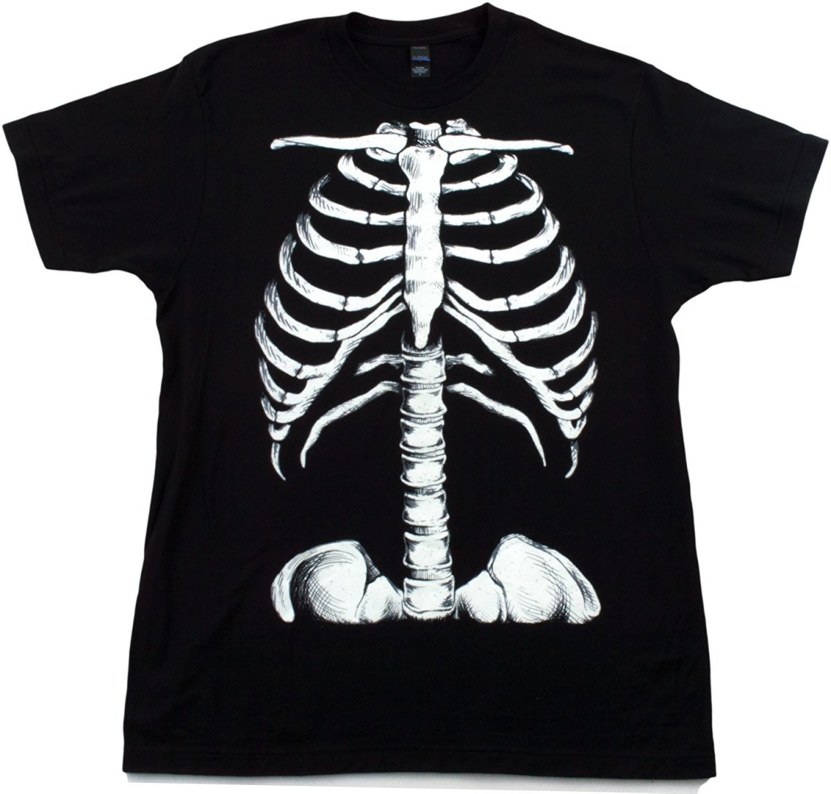 Футболка со скелетом грудной клетки