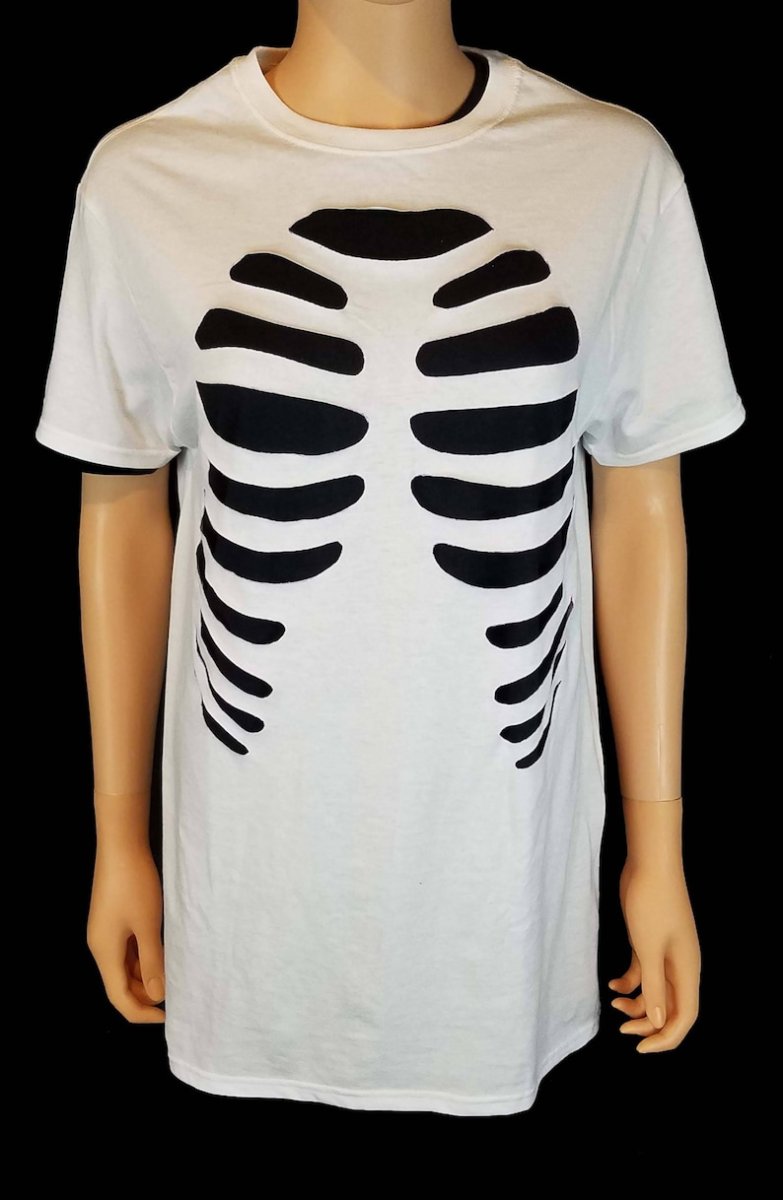 Скелет т ширт