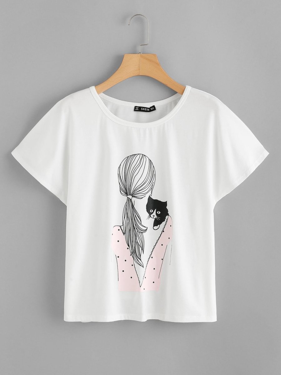 Футболка скелет