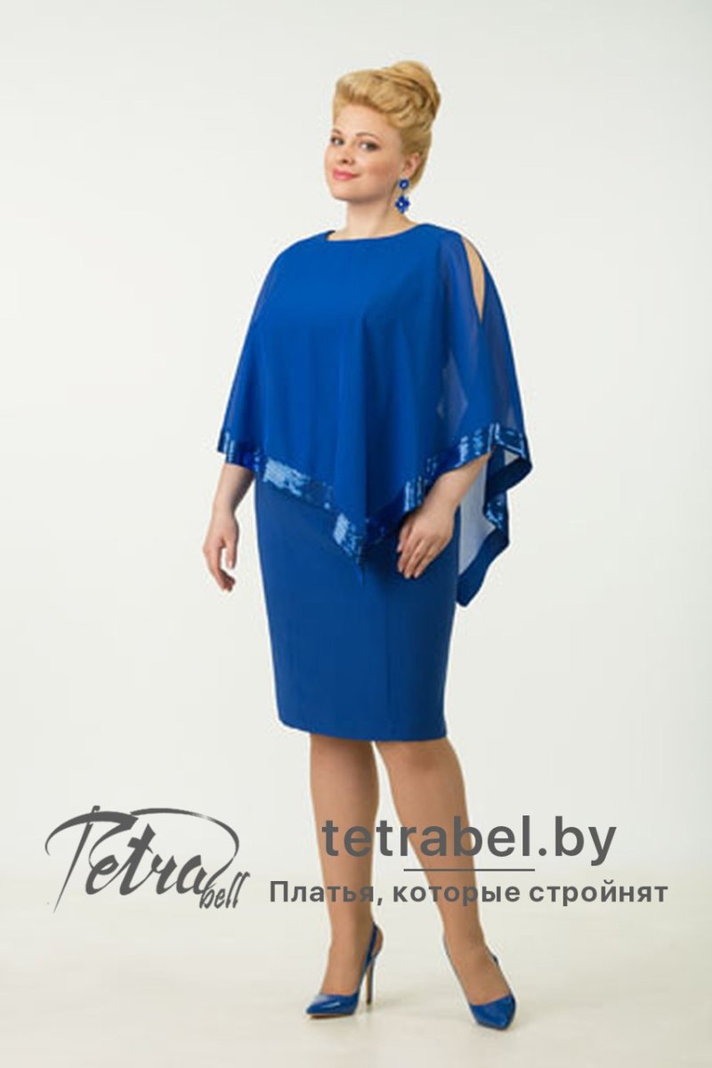 Нарядные платья для полных женщин