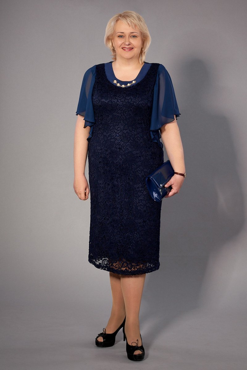 Платье для полных женщин на тор