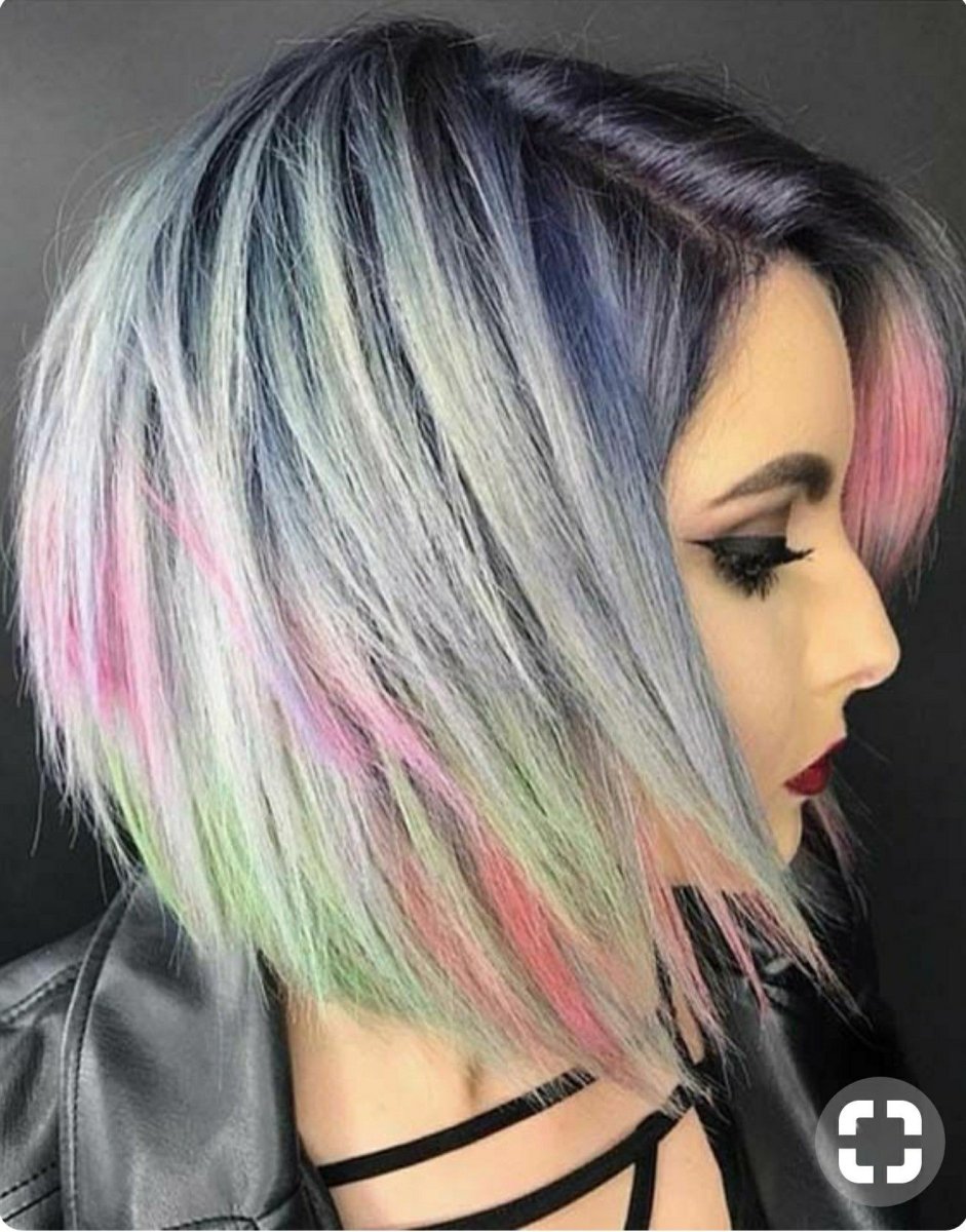 Стрижка каре и окрашивание