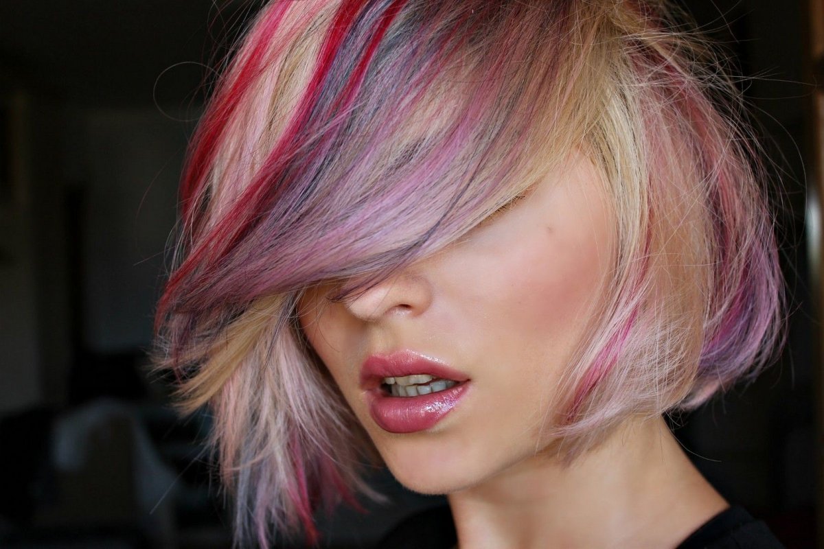 Интересное окрашивание