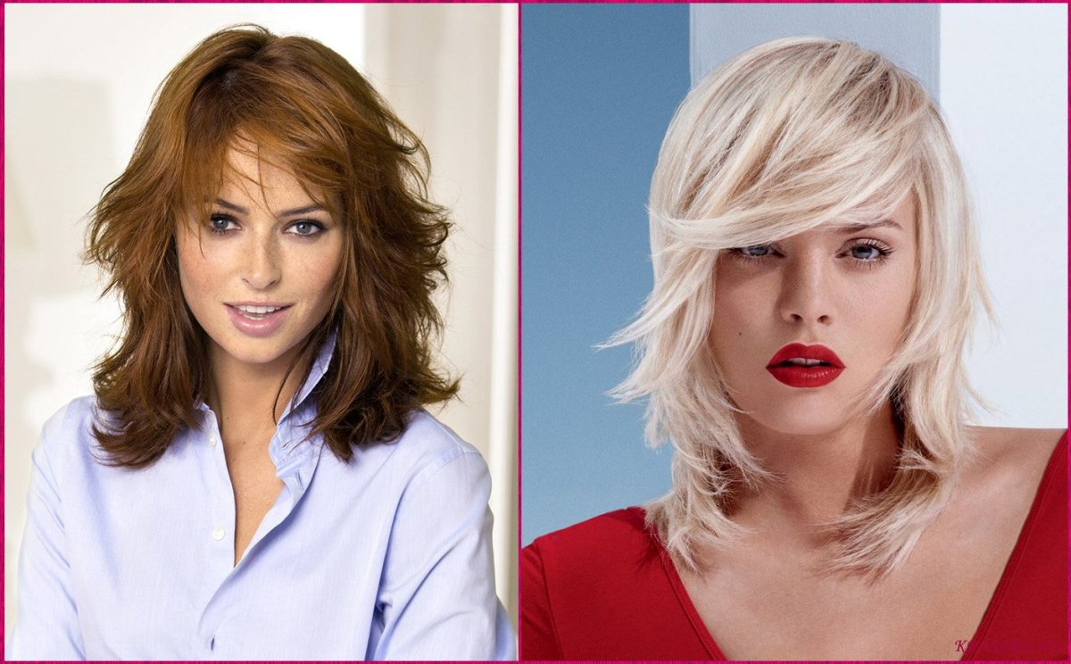 Стрижка Каскад без укладки