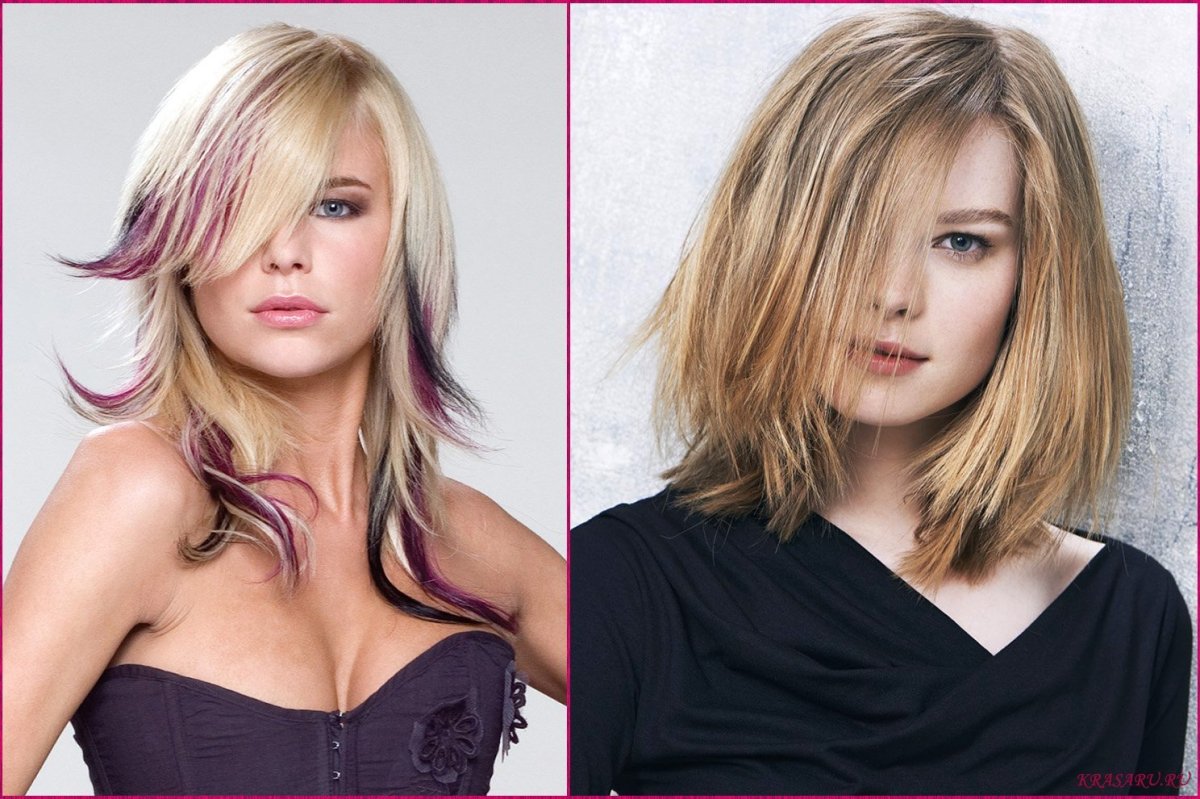 Стрижка филированный Каскад на короткие волосы