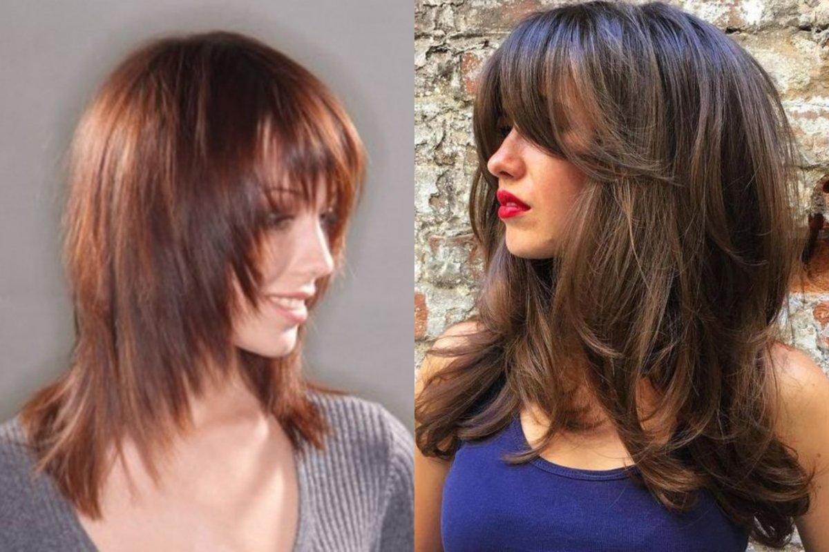 Стрижка Каскад градуированный